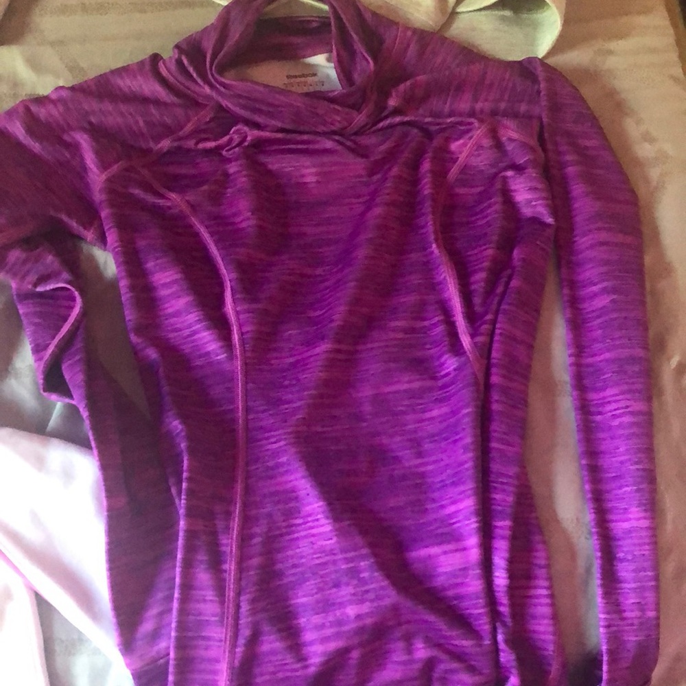 Purple Reebok long sleeve